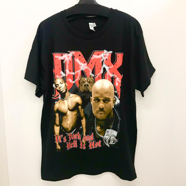 【希少】サイズXL  DMX  Tシャツ　ラップT　ヒップホップ　ブラック