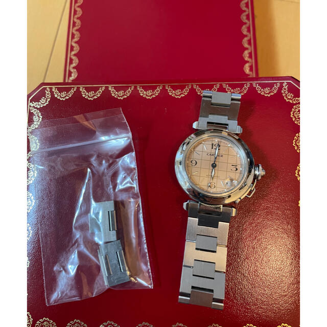 オマケ付き!Cartier Pasha C カルティエ パシャC極美品 ピンク オマケ付き!Cartier Pasha C カルティエ パシャC極美品 ピンク