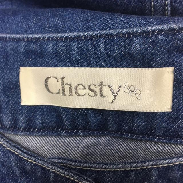 Chesty(チェスティ)のチェスティ サイズO レディース美品  レディースのジャケット/アウター(Gジャン/デニムジャケット)の商品写真