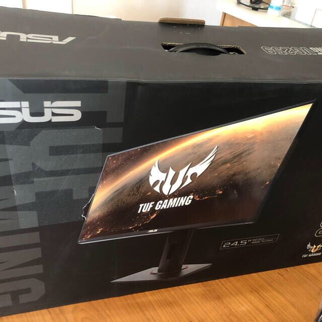 ASUS TUF GAMING MONITER VG259Qデスクトップ