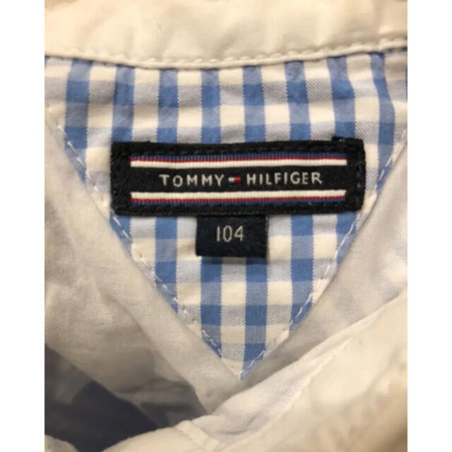 TOMMY HILFIGER(トミーヒルフィガー)のトミーヒルフィガーワンピース104cm キッズ/ベビー/マタニティのキッズ服女の子用(90cm~)(ワンピース)の商品写真