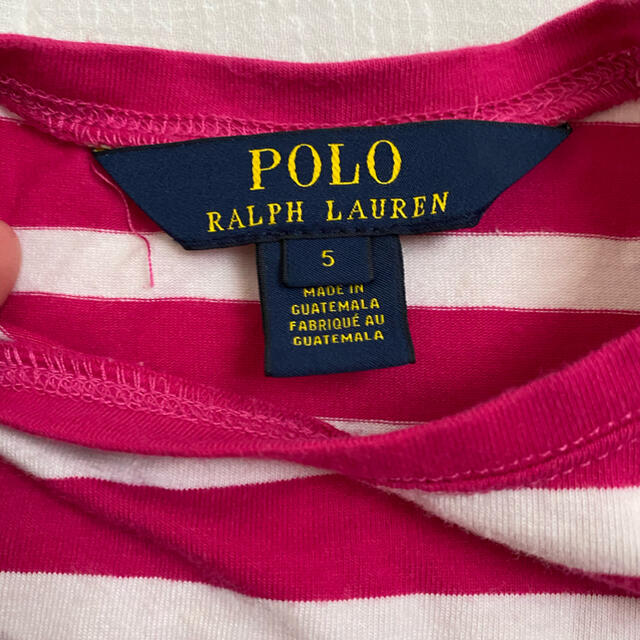 POLO RALPH LAUREN(ポロラルフローレン)のラルフローレン　キッズ キッズ/ベビー/マタニティのキッズ服女の子用(90cm~)(Tシャツ/カットソー)の商品写真