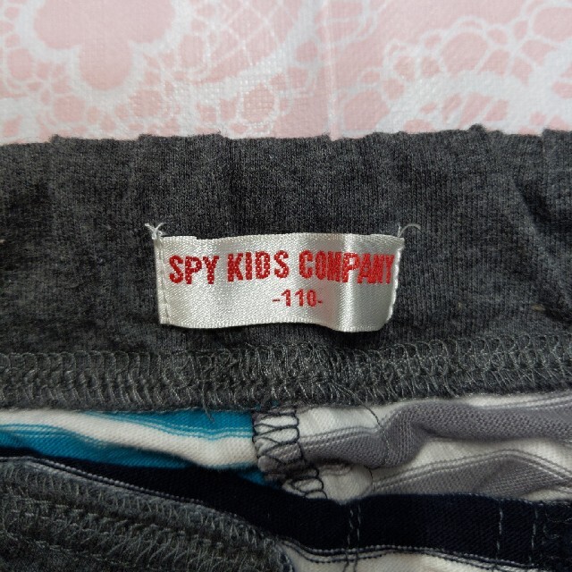 ☆値下げ☆SPY KIDS ハーフパンツ 110センチ キッズ/ベビー/マタニティのキッズ服男の子用(90cm~)(パンツ/スパッツ)の商品写真