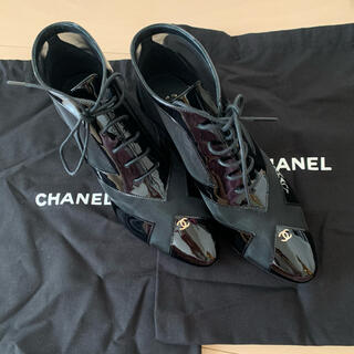 シャネル(CHANEL)のREI様専用⚠️CHANEL新作未使用🌸メッシュブーツ(ブーツ)