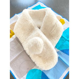 ザラキッズ(ZARA KIDS)のPEAR様専用【ZARA kids】マフラー🧣White(マフラー/ストール)