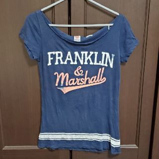 フランクリンアンドマーシャル(FRANKLIN&MARSHALL)のフランクリン&マーシャルボートネックT(Tシャツ(半袖/袖なし))