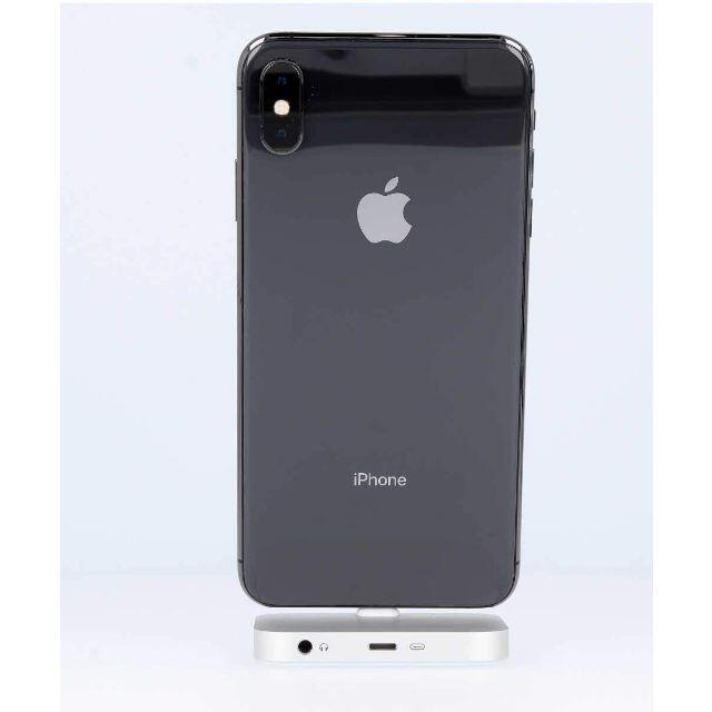Apple(アップル)のiPhone XS Max 64GB スペースグレー スマホ/家電/カメラのスマートフォン/携帯電話(スマートフォン本体)の商品写真