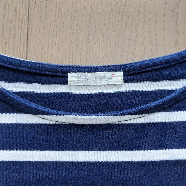 神戸レタス(コウベレタス)の神戸レタス　ボーダー長袖Tシャツ レディースのトップス(Tシャツ(長袖/七分))の商品写真