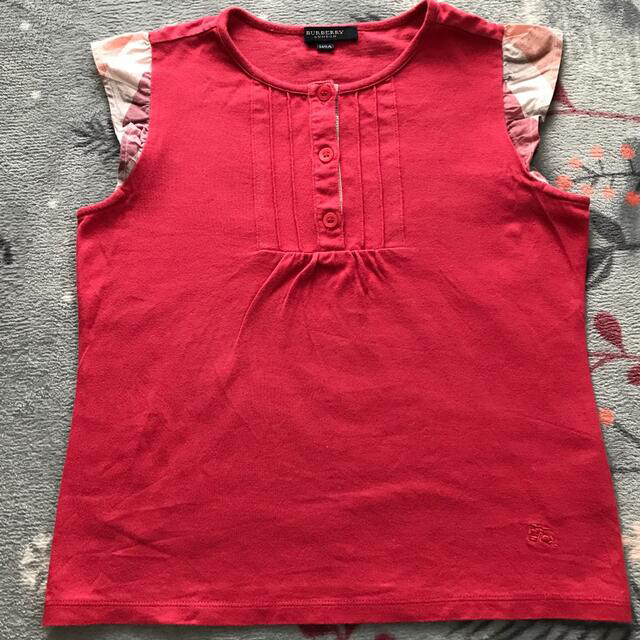 BURBERRY(バーバリー)のバーバリー　半袖　140 キッズ/ベビー/マタニティのキッズ服女の子用(90cm~)(Tシャツ/カットソー)の商品写真