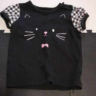 ベルメゾン(ベルメゾン)のネコTシャツ　90cm (Tシャツ/カットソー)