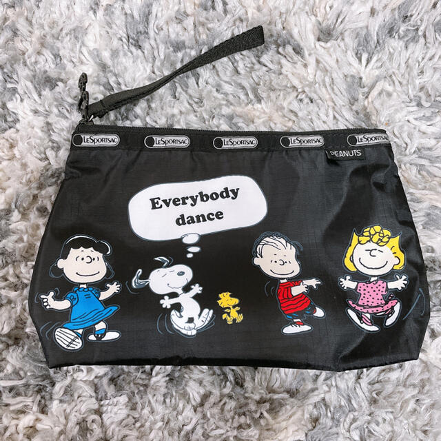 LeSportsac(レスポートサック)のLeSportsac×SNOOPY コラボポーチ レディースのファッション小物(ポーチ)の商品写真