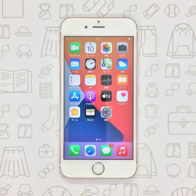 iPhone(アイフォーン)の【A】iPhone 6s/16GB/355694073725815 スマホ/家電/カメラのスマートフォン/携帯電話(スマートフォン本体)の商品写真