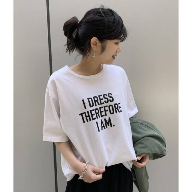 L'Appartement DEUXIEME CLASSE(アパルトモンドゥーズィエムクラス)のAP STUDIO I DRESS Tシャツ レディースのトップス(Tシャツ(半袖/袖なし))の商品写真