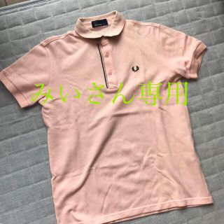 フレッドペリー(FRED PERRY)のFRED PERRY ポロシャツ　ピンク(ポロシャツ)