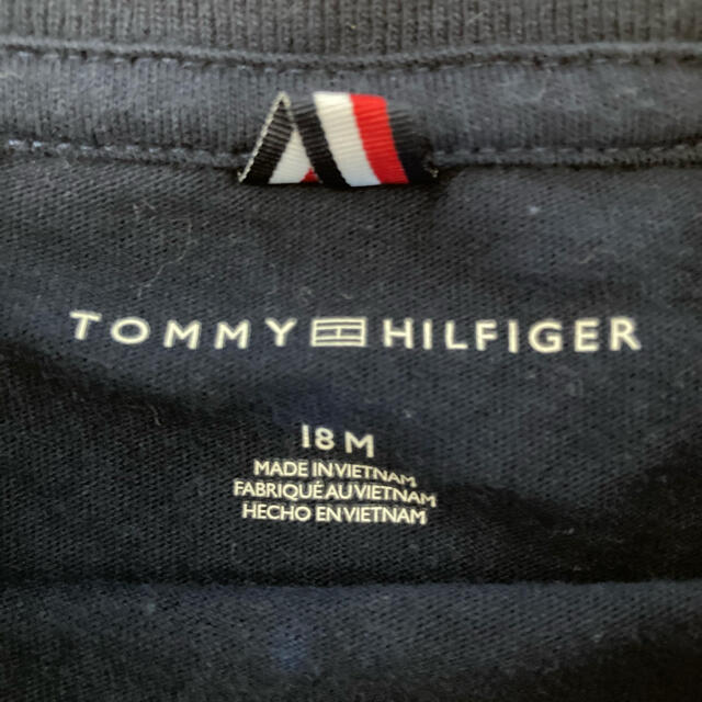 TOMMY HILFIGER(トミーヒルフィガー)のTOMMY HILFIGER 半袖 Tシャツ 80cm キッズ/ベビー/マタニティのベビー服(~85cm)(Ｔシャツ)の商品写真