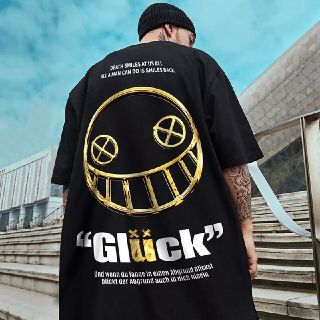 【Lサイズ】バックプリントTシャツ 男女兼用(Tシャツ/カットソー(半袖/袖なし))