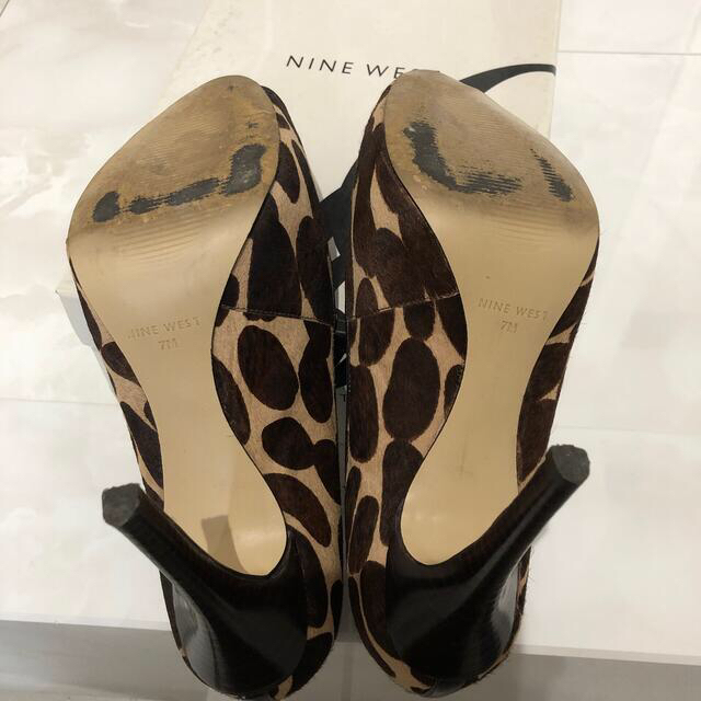 NINE WEST(ナインウエスト)のNINE WEST オープントゥハイヒール レディースの靴/シューズ(ハイヒール/パンプス)の商品写真