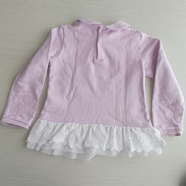 mikihouse(ミキハウス)のMIKI HOUSE ミキハウス 女の子 110 長袖 キッズ/ベビー/マタニティのキッズ服女の子用(90cm~)(Tシャツ/カットソー)の商品写真