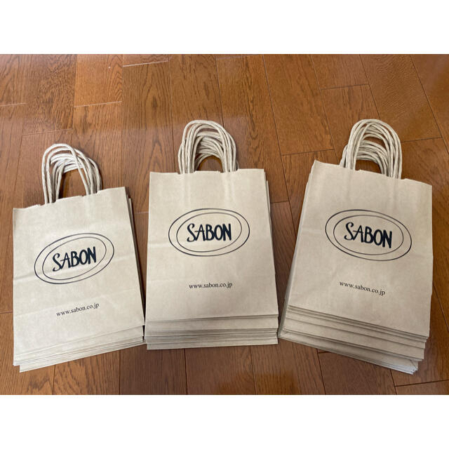 SABON(サボン)のサボン SABON ショッパー　20枚セット レディースのバッグ(ショップ袋)の商品写真