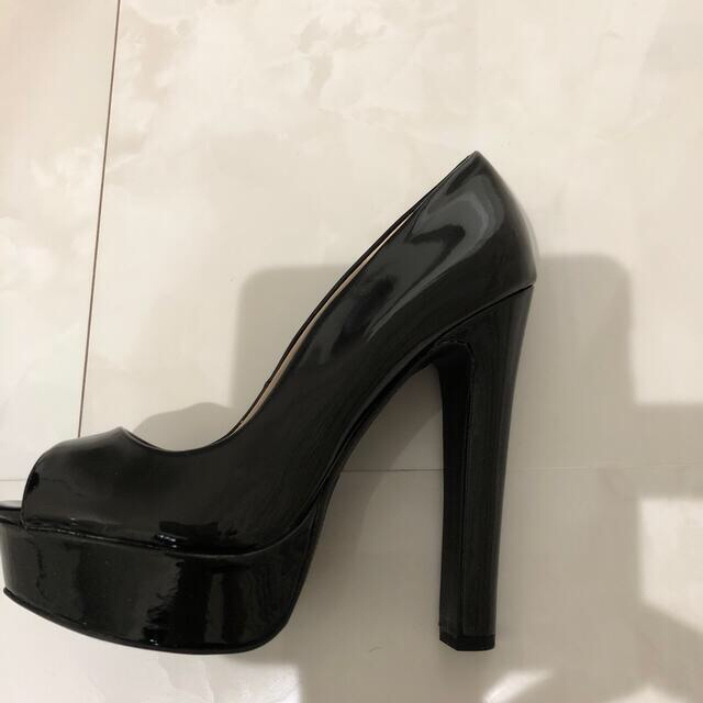 NINE WEST(ナインウエスト)のNINE WEST オープントゥハイヒール レディースの靴/シューズ(ハイヒール/パンプス)の商品写真