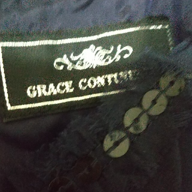 GRACE CONTINENTAL(グレースコンチネンタル)のグレースコンチネンタル ワンピース ドレス 未使用 自宅保管 シルク レディースのワンピース(ひざ丈ワンピース)の商品写真