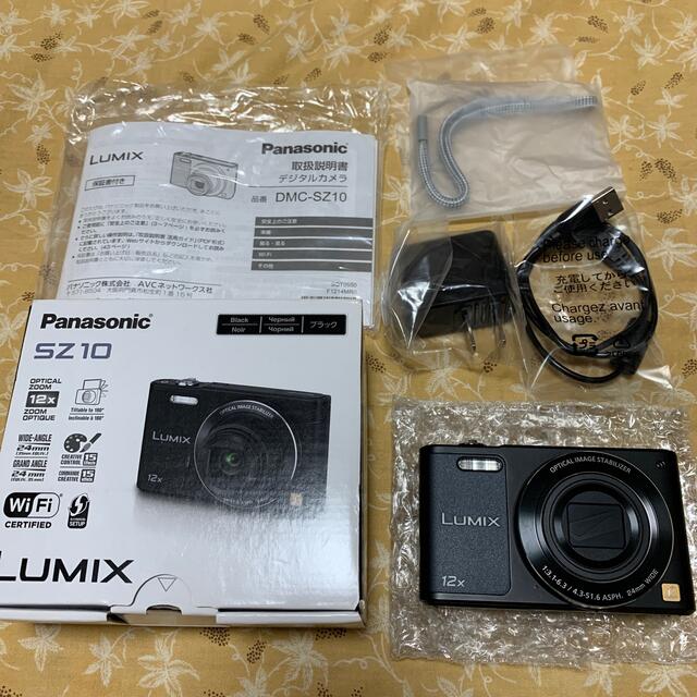 ☆ぴょん様専用☆ Panasonic LUMIX SZ10 デジカメ ブラック ☆ぴょん様専用☆ Panasonic LUMIX SZ10 デジカメ ブラック