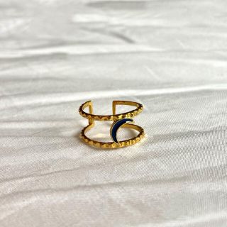 サンタモニカ(Santa Monica)の୨୧ Vintage rétro night moon ring(リング(指輪))