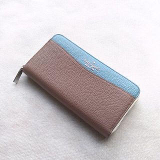 ケイトスペードニューヨーク(kate spade new york)の【新品未使用】kate spade ケイトスペード 長財布 レイラカラーブロック(財布)