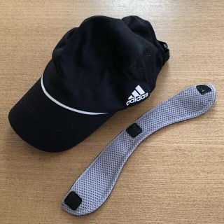 アディダス(adidas)のアディダス　子供用帽子(取り外せる保冷シート付き)(帽子)