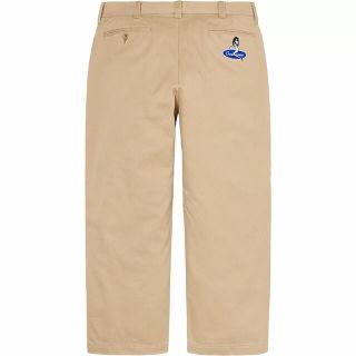 シュプリーム(Supreme)の34 khaki SUPREME pin up chino pant 21SS(チノパン)