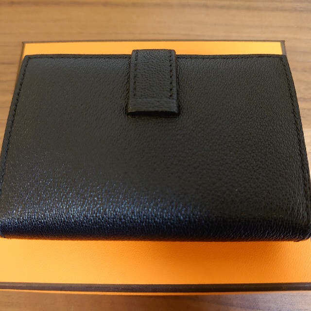 Hermes(エルメス)の【HERMES】エルメス 財布（ベアン）ミニ 黒 レディースのファッション小物(財布)の商品写真