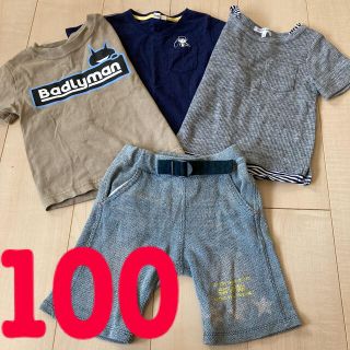 グローバルワーク(GLOBAL WORK)のTシャツ　ハーフパンツ　100(Tシャツ/カットソー)