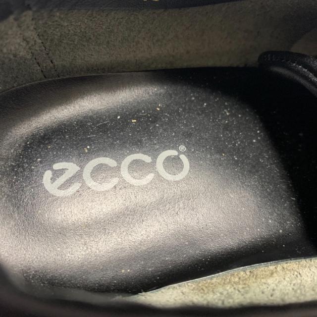 ECHO(エコー)のECCO(エコー) 38 レディース - 黒 レザー レディースの靴/シューズ(スニーカー)の商品写真