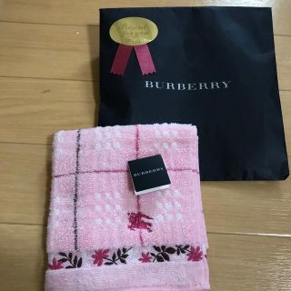 バーバリー(BURBERRY)の新品未使用バーバリーハンカチタオル(その他)