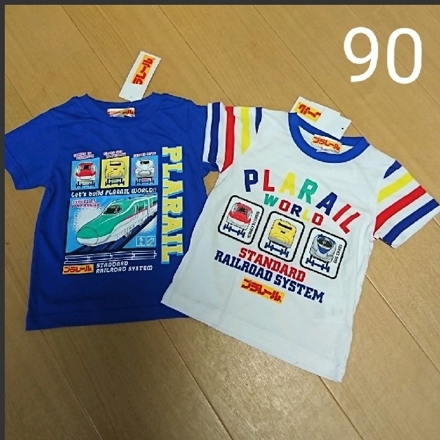 Takara Tomy(タカラトミー)の男の子 シャツ プラレール シャツ キッズ/ベビー/マタニティのキッズ服男の子用(90cm~)(Tシャツ/カットソー)の商品写真