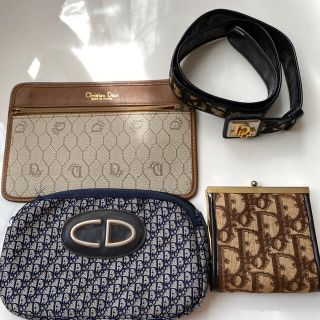 クリスチャンディオール(Christian Dior)のクリスチャンディオール　Christian Dior 4点トロッター　ハニカム(財布)