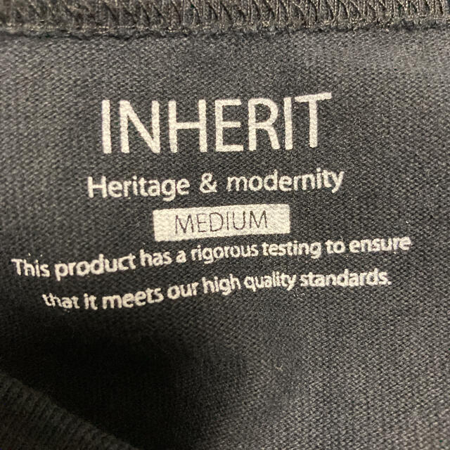 inherit ポケット　カットソー　ロンT サイズM メンズのトップス(Tシャツ/カットソー(七分/長袖))の商品写真