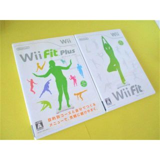 ウィー(Wii)のWii フィット プラス Fit Plus Wii フィット Fit セット(家庭用ゲームソフト)