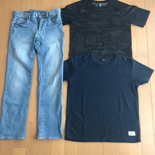 ギャップキッズ(GAP Kids)のGAPジーンズ、Tシャツセット(デニム/ジーンズ)