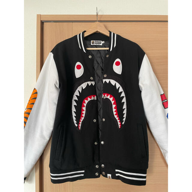 送料込み BAPE スタジアムジャンパー スタジャン XL