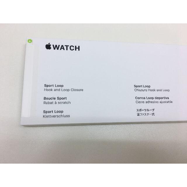 Apple Watch(アップルウォッチ)の未開封品 apple watch純正品バンド　スポーツループapple 正規品 スマホ/家電/カメラのスマートフォン/携帯電話(その他)の商品写真