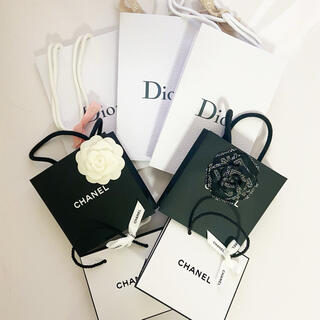 シャネル(CHANEL)のCHANEL & Dior ショップバック(ショップ袋)