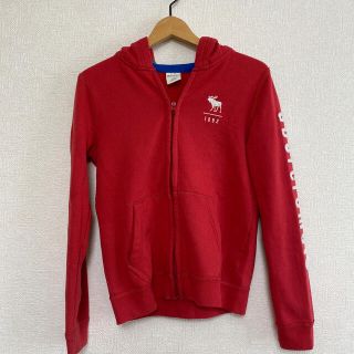 アバクロンビーアンドフィッチ(Abercrombie&Fitch)のアバクロボーイズ　ジップパーカー　L/14(パーカー)