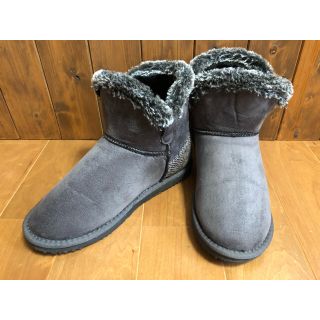 シマムラ(しまむら)の【しまむら】Harris Tweedコラボ 中綿ブーツ LLサイズ 24cm相当(ブーツ)