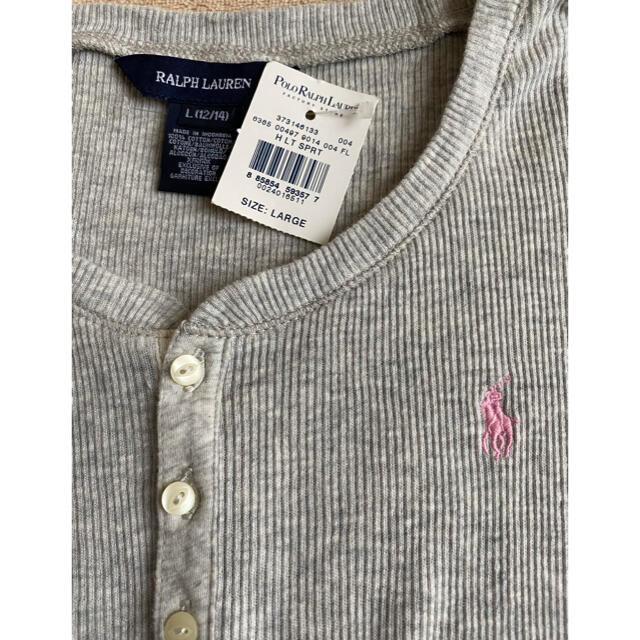 POLO RALPH LAUREN(ポロラルフローレン)のラルフローレンコットンワンピース キッズ/ベビー/マタニティのキッズ服女の子用(90cm~)(ワンピース)の商品写真