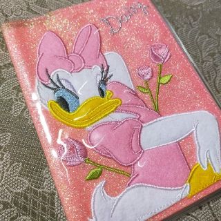 ディズニー(Disney)の【ヴィンテージ】♡Daisyちゃん♡  ギラギラ ラメ  手帳カバー(カレンダー/スケジュール)