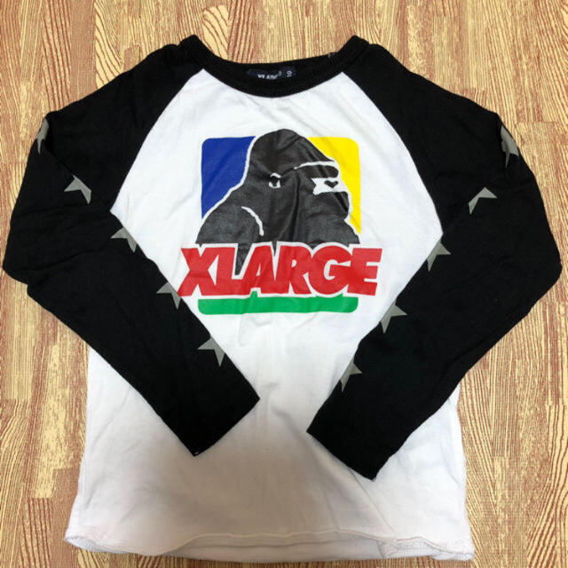 XLARGE(エクストララージ)のXLARGE 110 ロンT キッズ/ベビー/マタニティのキッズ服男の子用(90cm~)(Tシャツ/カットソー)の商品写真