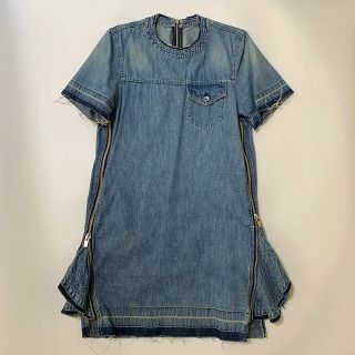 Sacai×A.P.C デニムワンピース