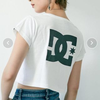 ジェイダ(GYDA)のGYDA×DC ★BACKロゴTシャツ　新品未使用　ホワイト(Tシャツ(半袖/袖なし))