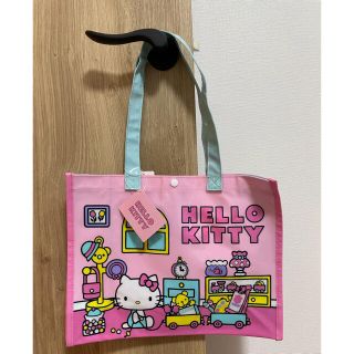 ハローキティ(ハローキティ)の新品未使用♡ハローキティレッスンバッグ♡レッスンバッグ♡子どもバッグ(レッスンバッグ)